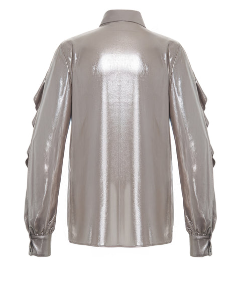 Bluse mit Rüschendetails