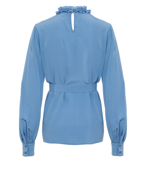 Bluse aus Seide
