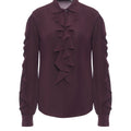 Blusa in seta con ruches