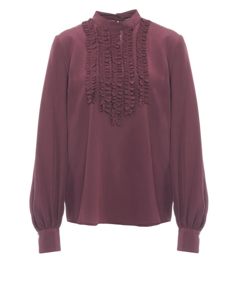 Blusa in seta