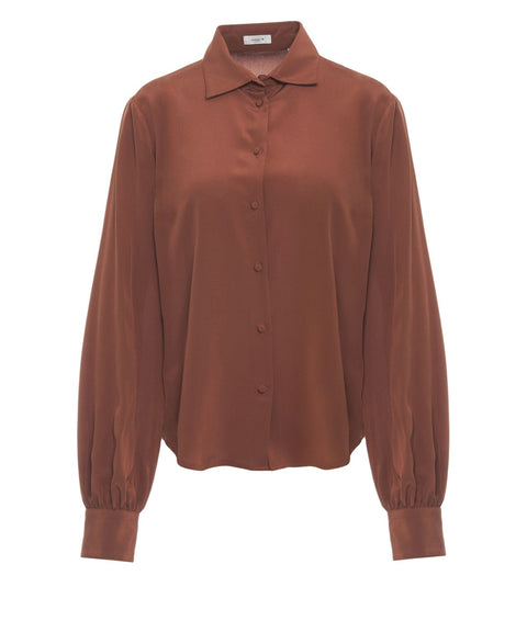 Bluse aus Seide