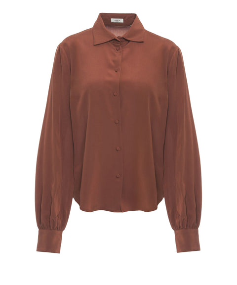 Bluse aus Seide