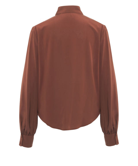 Bluse aus Seide