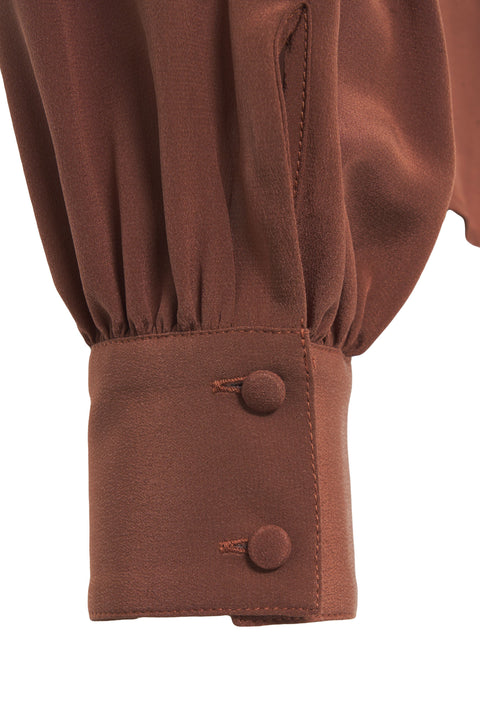 Bluse aus Seide