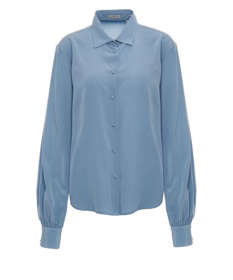 Bluse aus Seide