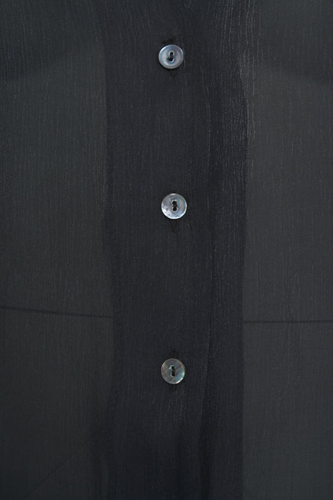 Blouse with v-neckline