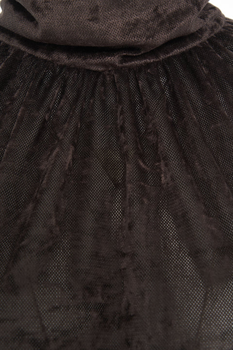 Bluse mit Stehkragen