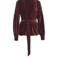Bluse aus Samt