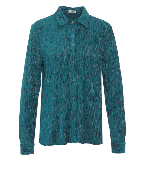 Camicia con dettaglio plissettato