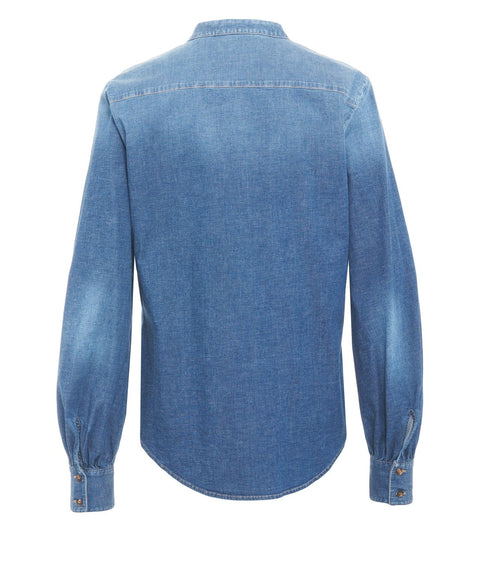 Camicia con dettagli con volant
