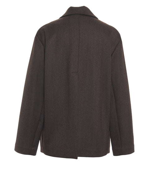 Blazer in wool blend