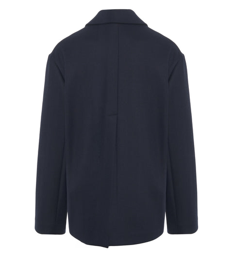 Blazer aus Wollmischung