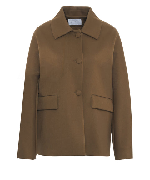 Jacket in wool blend