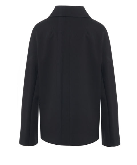 Jacket with flap pockets