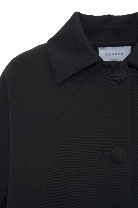 Jacket with flap pockets
