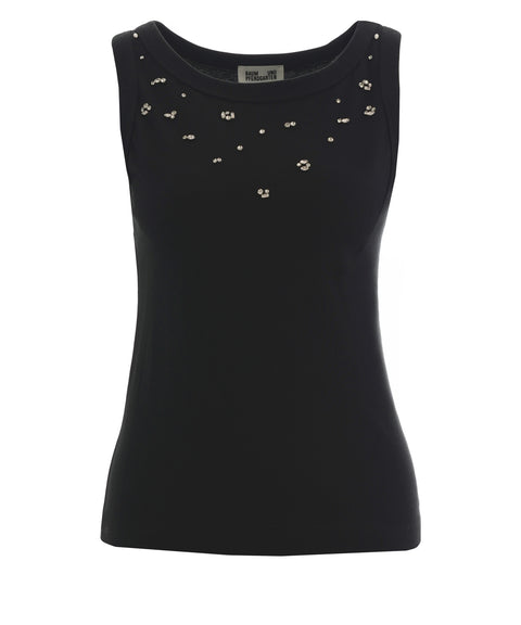 Top with rhinestones 'Joline'
