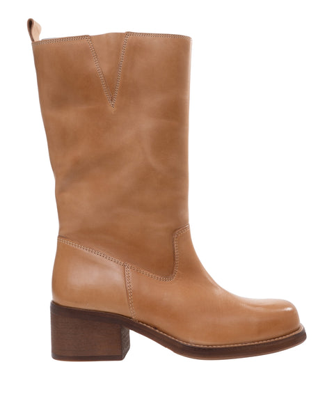 Stiefel aus Leder