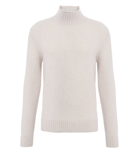 Wool blend turtleneck