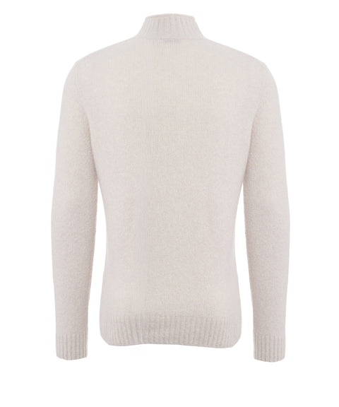 Wool blend turtleneck
