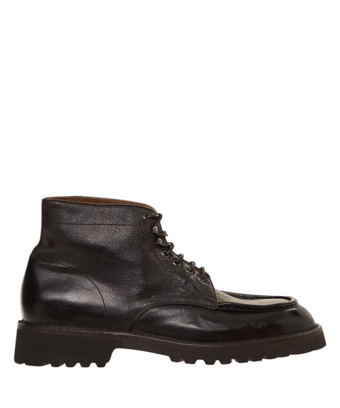 Leather boots