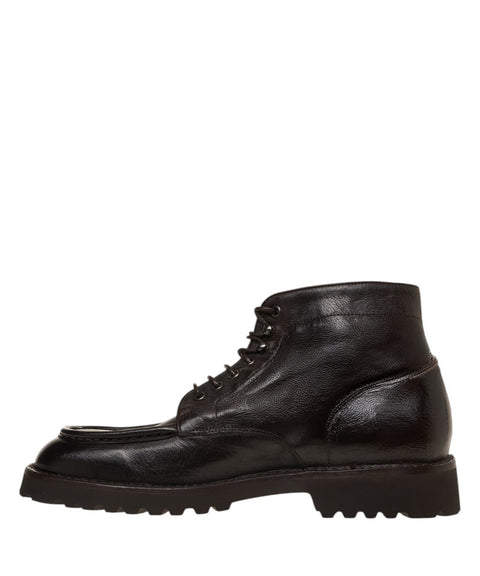 Leather boots