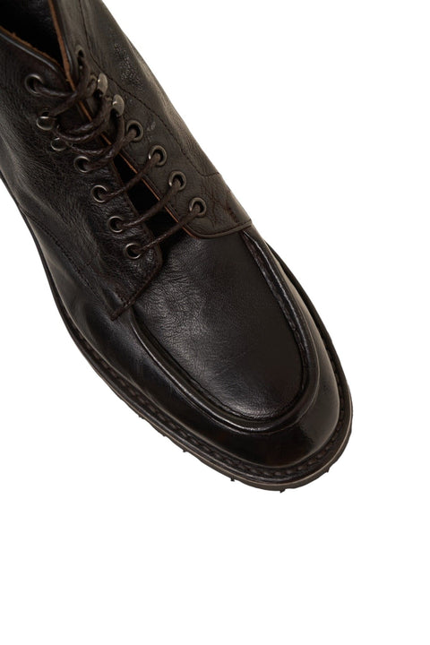 Leather boots