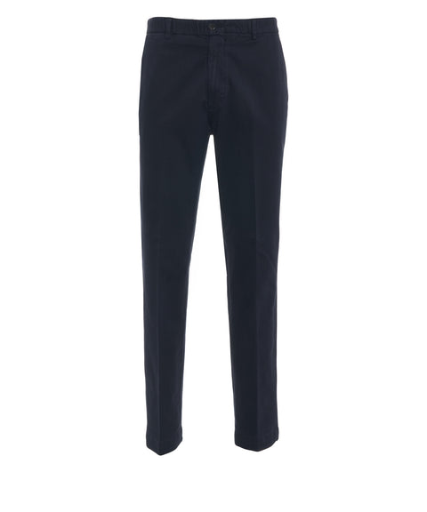 Cotton blend trousers