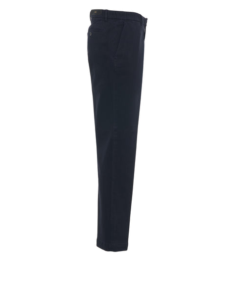 Cotton blend trousers