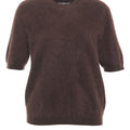 Maglia in cashmere a maniche corte