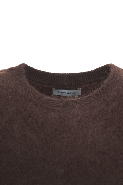 Maglia in cashmere a maniche corte