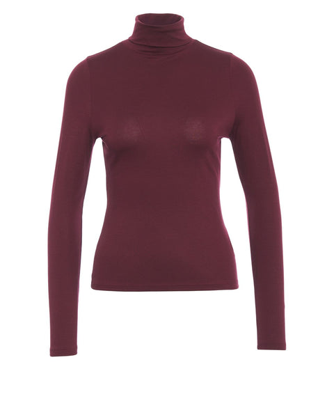 Top a lupetto in cashmere