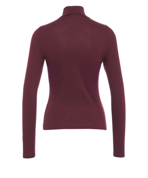 Top a lupetto in cashmere