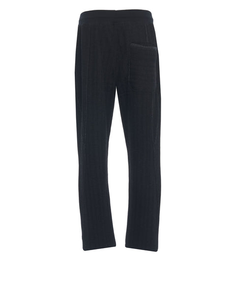 Jogging pants in wool