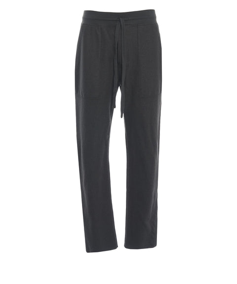 Jogging pants in wool