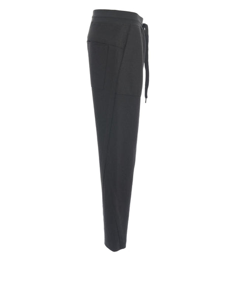 Jogging pants in wool