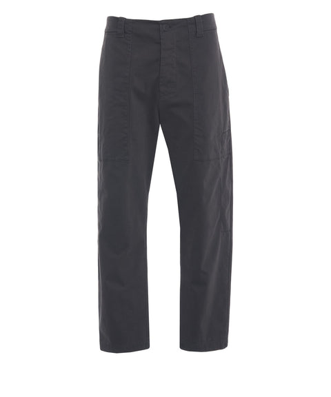 Pantaloni con tasche applicate