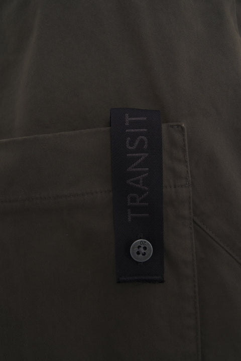 Trousers with patch pockets