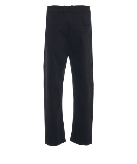 Pantaloni con tasche applicate