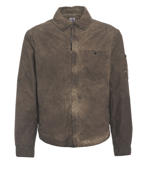 Jacket with patch chest pocket