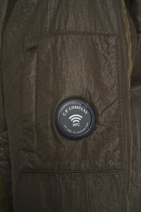 Giacca casual con patch logo