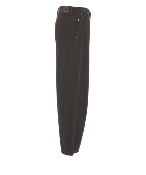 Pantaloni in velluto a coste