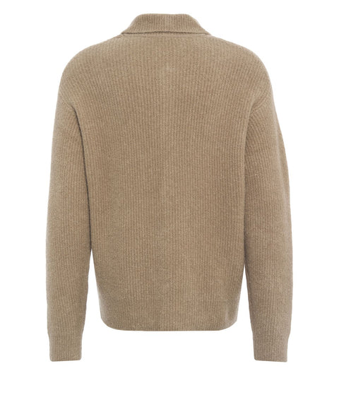 Cardigan in misto lana