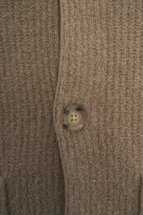 Cardigan in misto lana