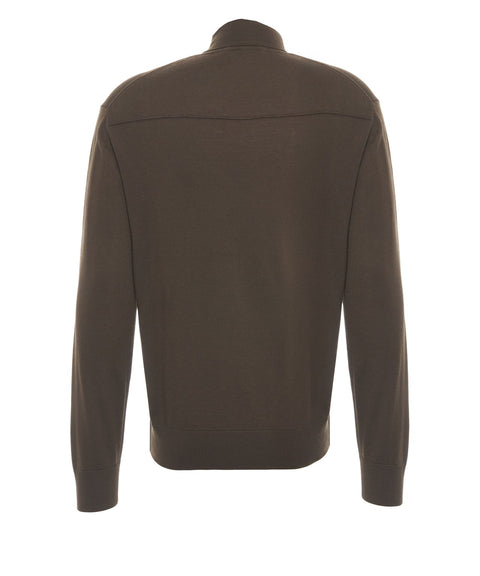 Maglione a dolcevita in lana