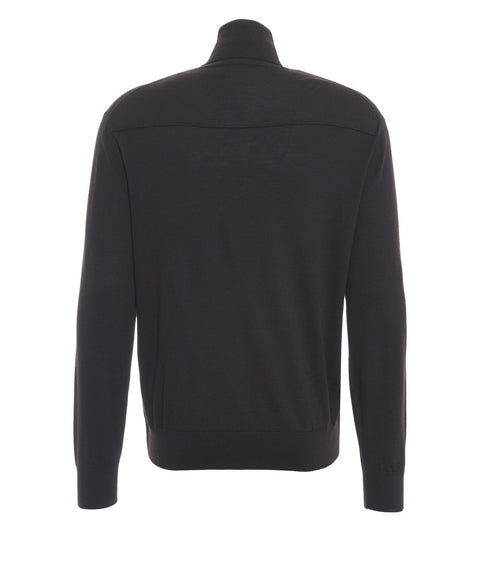 Rollkragenpullover aus Wolle