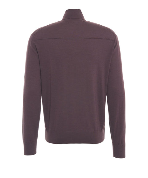 Rollkragenpullover aus Wolle