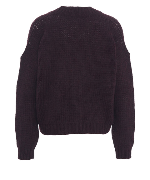 Cardigan in misto alpaca