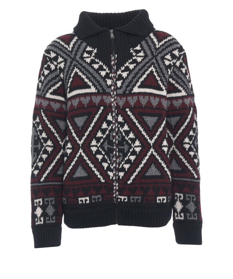 Cardigan in stile norvegese