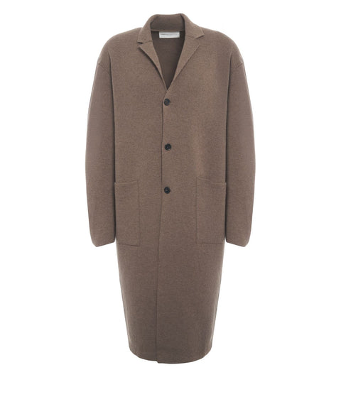 Cappotto con tasche a toppa