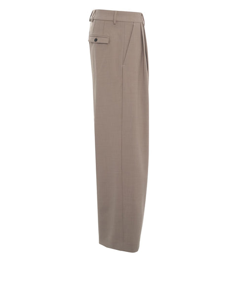 Pantaloni a pieghe